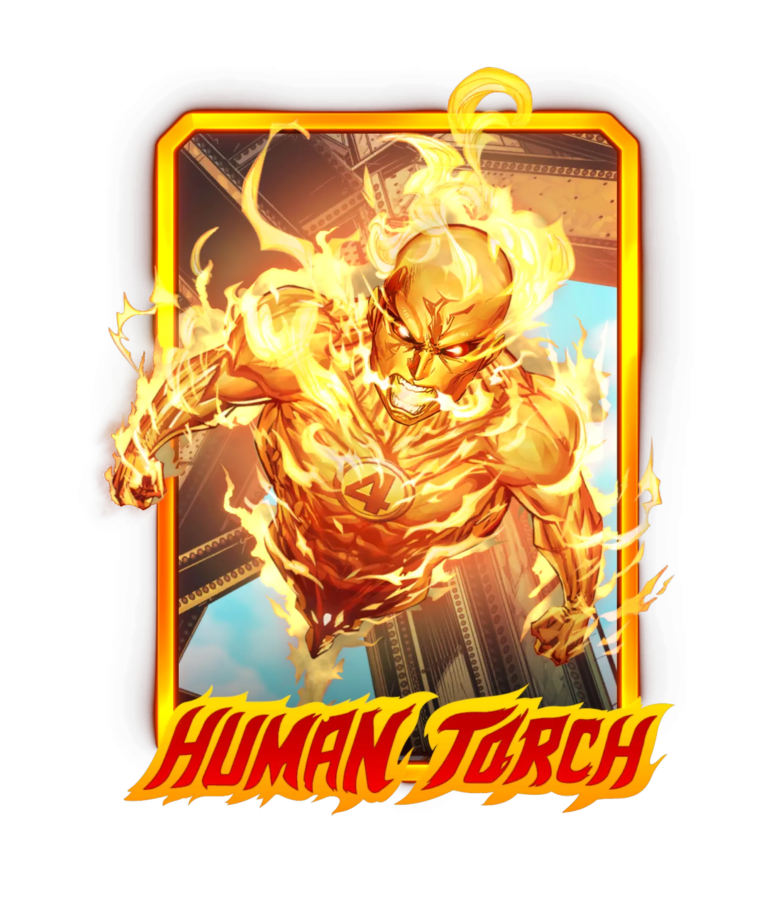 Human Torch card