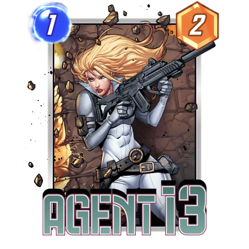 Agent 13 MARVEL SNAP card art