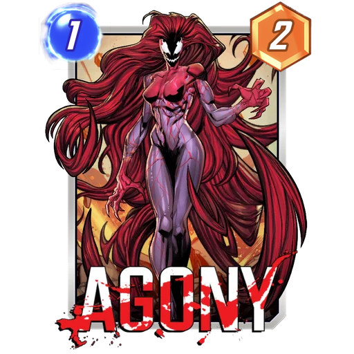Agony MARVEL SNAP card art