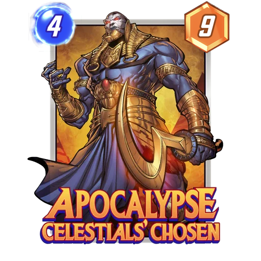 Apocalypse, Celestials' Chosen MARVEL SNAP card art