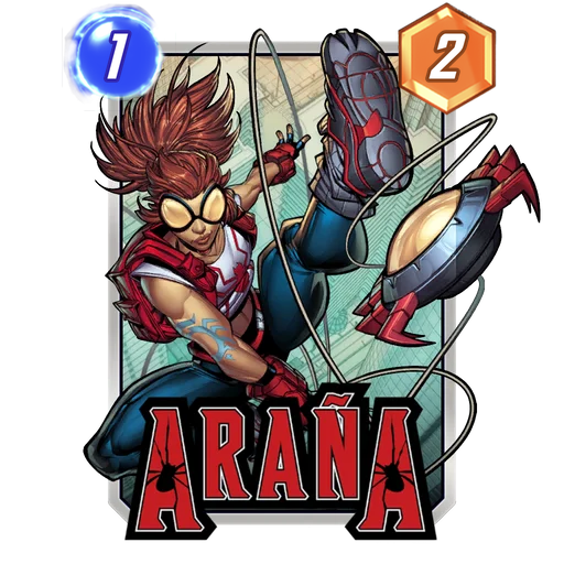 Araña MARVEL SNAP card art