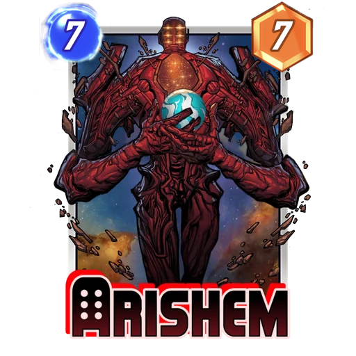 Arishem MARVEL SNAP card art
