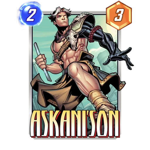 Askani'son MARVEL SNAP card art