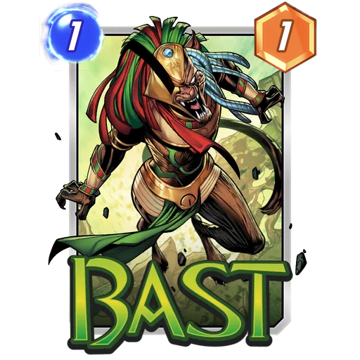 Bast MARVEL SNAP card art