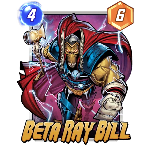 Beta Ray Bill MARVEL SNAP card art