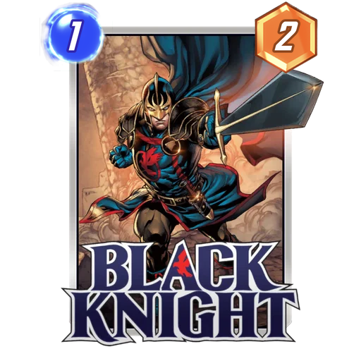 Black Knight MARVEL SNAP card art