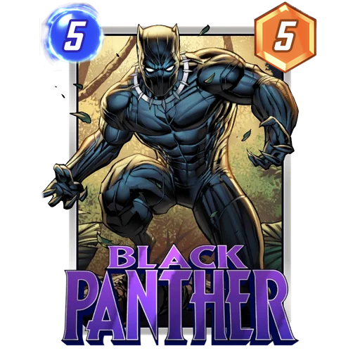 Black Panther MARVEL SNAP card art