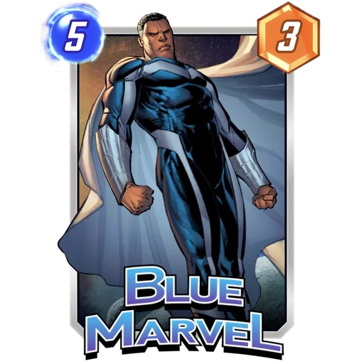 Blue Marvel MARVEL SNAP card art