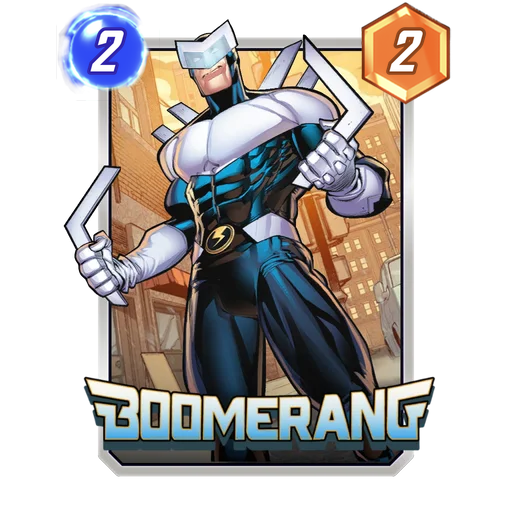 Boomerang MARVEL SNAP card art