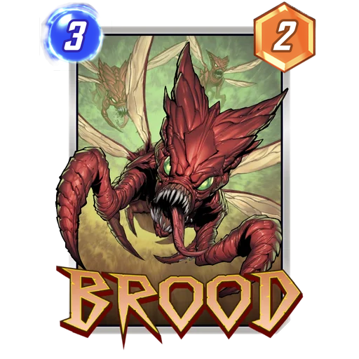 Brood MARVEL SNAP card art