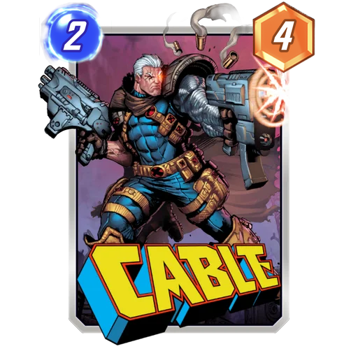 Cable MARVEL SNAP card art