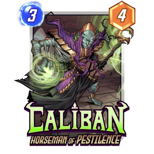 Caliban Horseman of Pestilence card art