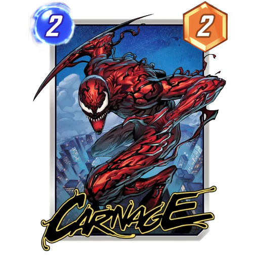 Carnage MARVEL SNAP card art