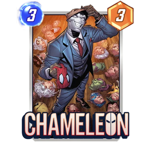 Chameleon MARVEL SNAP card art