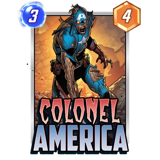 Colonel America MARVEL SNAP card art