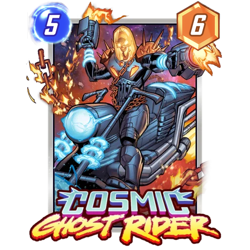 Cosmic Ghost Rider MARVEL SNAP card art
