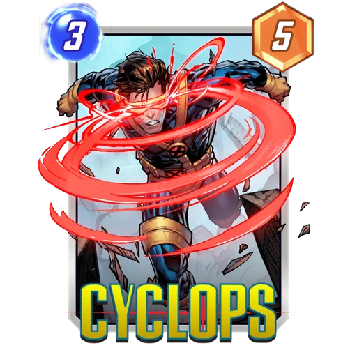 Cyclops MARVEL SNAP card art
