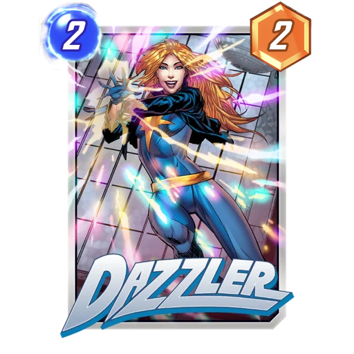 Dazzler MARVEL SNAP card art