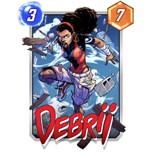 Debrii MARVEL SNAP card art