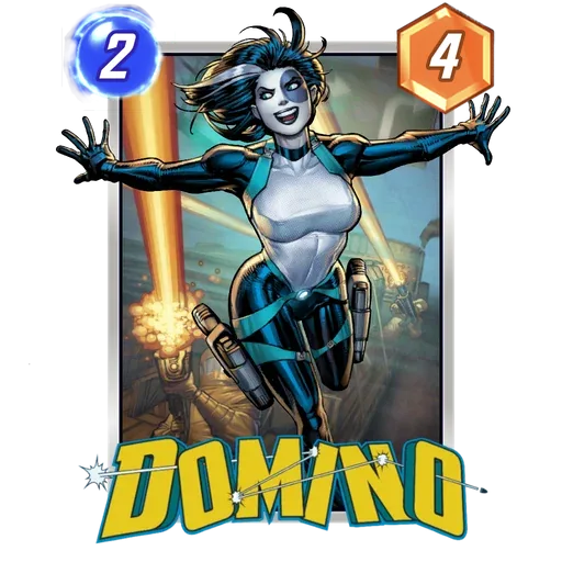 Domino card art