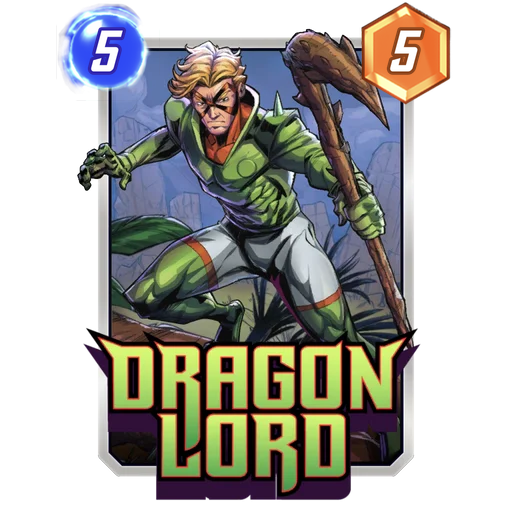 Dragon Lord MARVEL SNAP card art