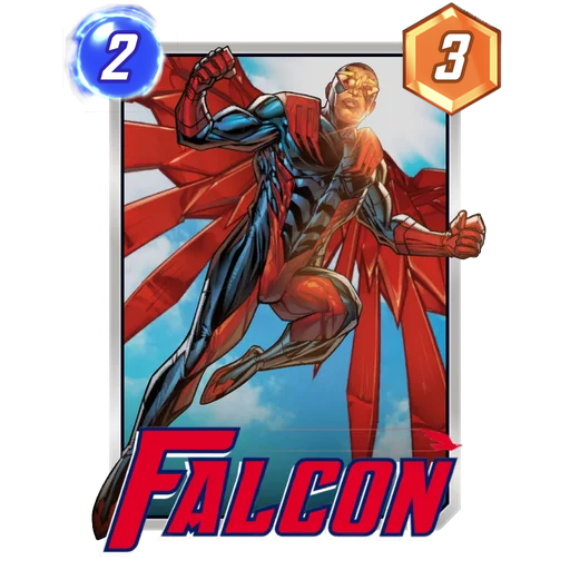 Falcon MARVEL SNAP card art