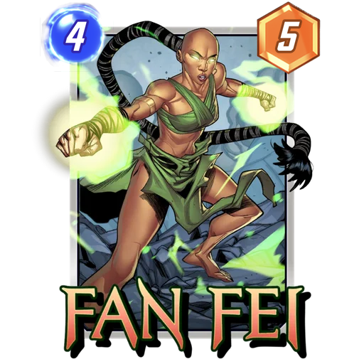 Fan Fei MARVEL SNAP card art