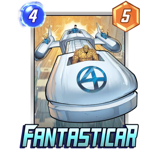 Fantasticar MARVEL SNAP card art