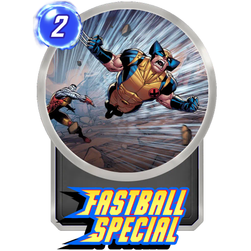 Fastball Special MARVEL SNAP card art with current cost and power