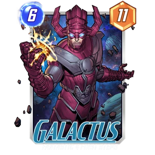 Galactus First Steps card art