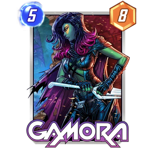 Gamora MARVEL SNAP card art