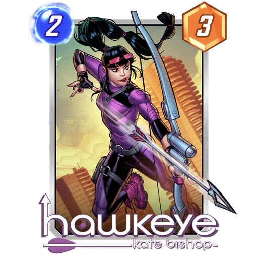 Hawkeye Kate Bishop MARVEL SNAP card art