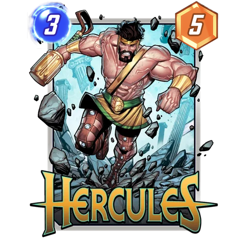 Hercules MARVEL SNAP card art