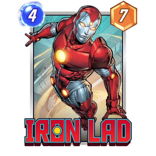 Iron Lad MARVEL SNAP card art