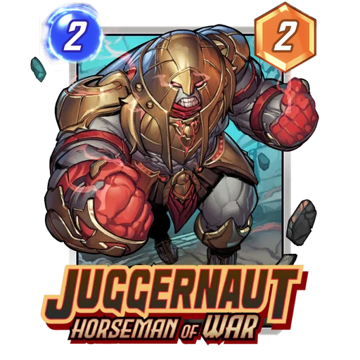 Juggernaut Horseman of War MARVEL SNAP card art