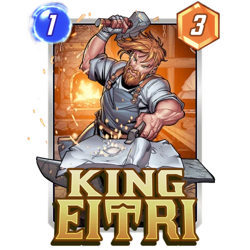 King Eitri MARVEL SNAP card art