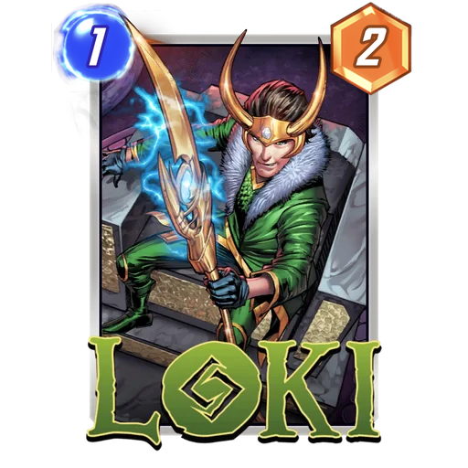 Loki MARVEL SNAP card art