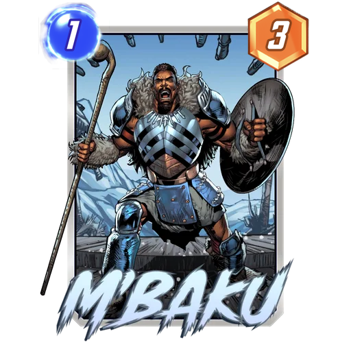 M'Baku MARVEL SNAP card art