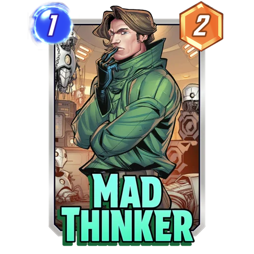 Mad Thinker MARVEL SNAP card art