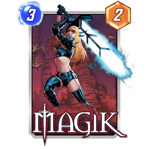 Magik MARVEL SNAP card art