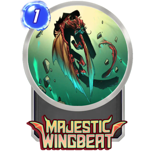 Majestic Wingbeat MARVEL SNAP skill art