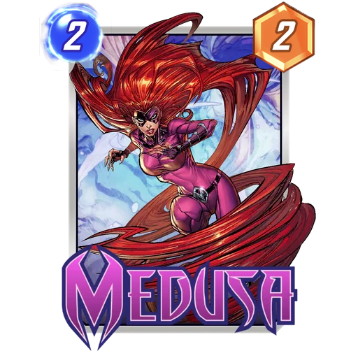 Medusa MARVEL SNAP card art