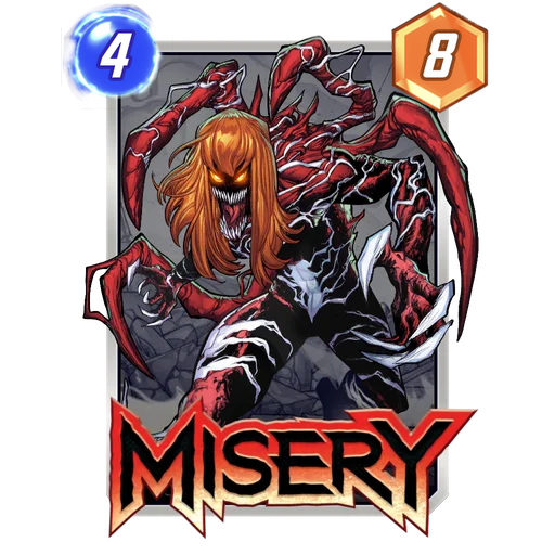 Misery MARVEL SNAP card art