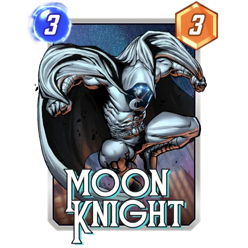 Moon Knight MARVEL SNAP card art