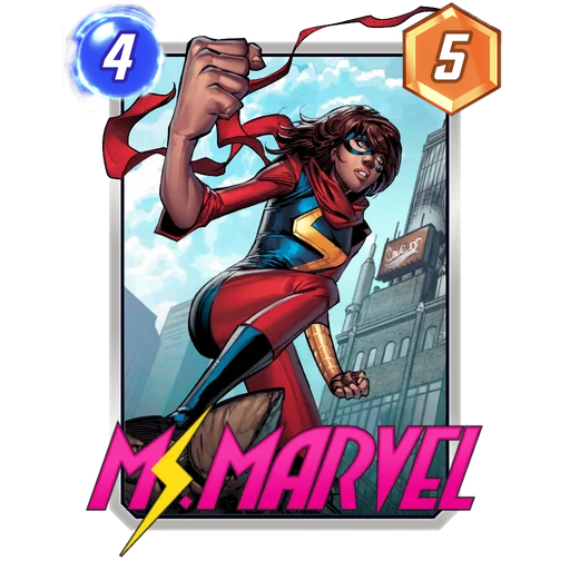 Ms. Marvel MARVEL SNAP card art