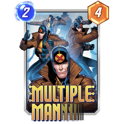 Multiple Man MARVEL SNAP card art