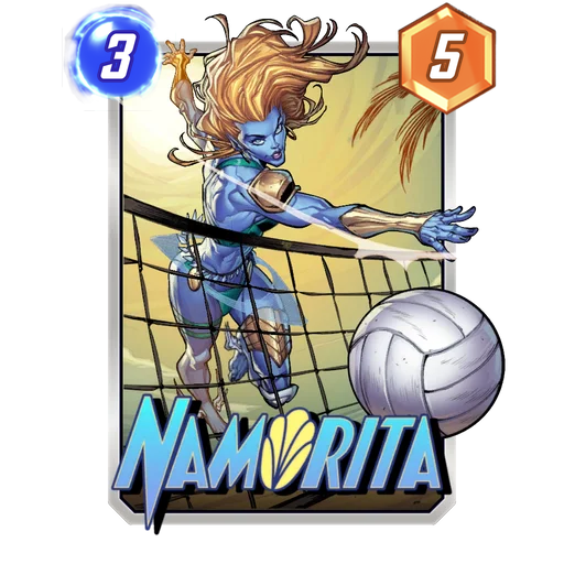 Namorita MARVEL SNAP card art