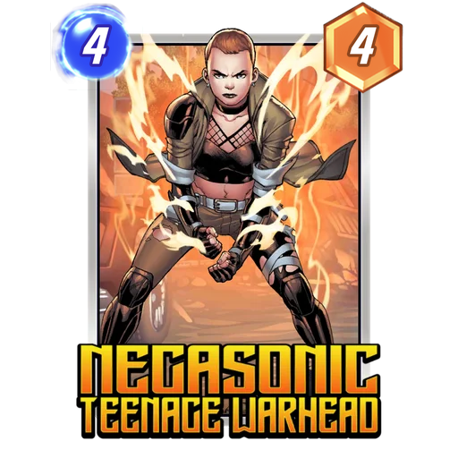Negasonic Teenage Warhead MARVEL SNAP card art