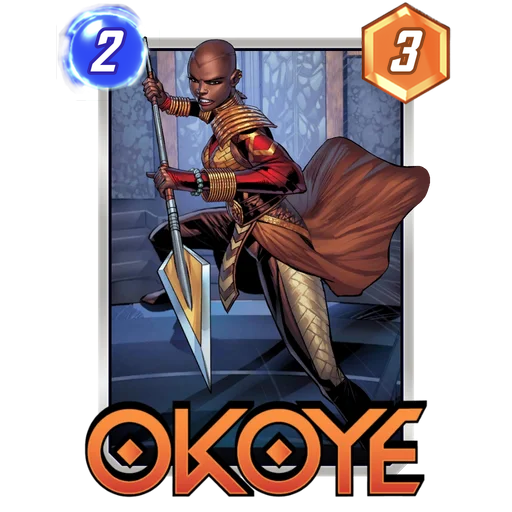 Okoye MARVEL SNAP card art