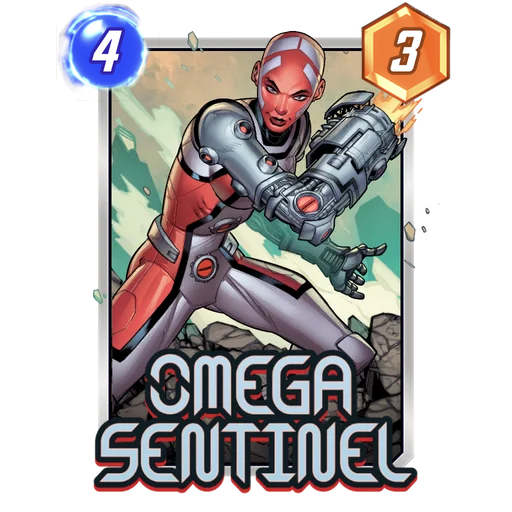 Omega Sentinel MARVEL SNAP card art